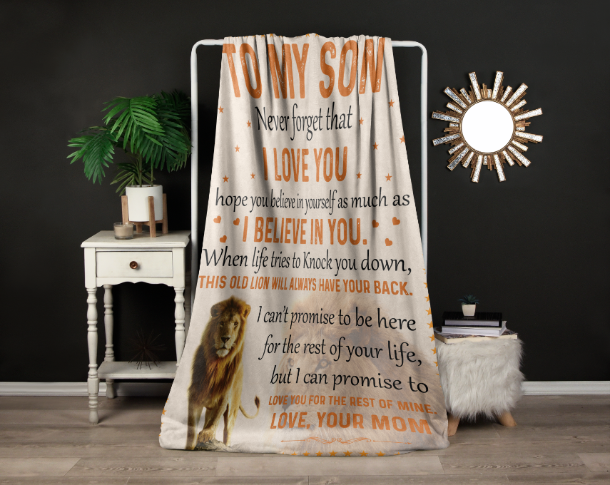 To My Son |  Fleece Blanket
